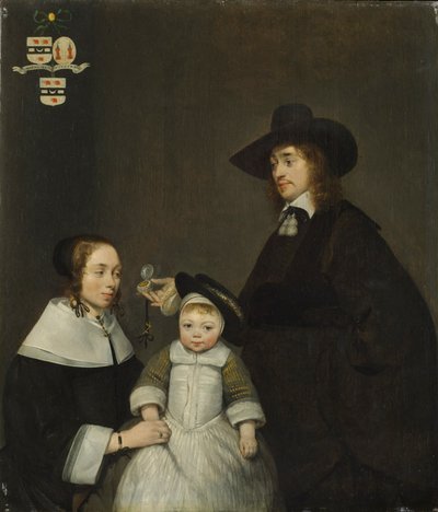 Die Familie Van Moerkerken von Gerard ter Borch